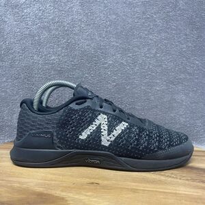 New Balance Minimus Prevail Shoes Womens 8.5 Black Metallic Vibram Cross Trainer